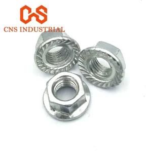 High Quality DIN6927 Galvanized Flange Nuts