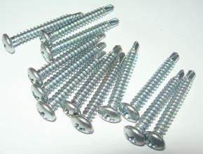 Pan Head Phillips Cross Self Drilling Screw Zinc Plated 12#*1&prime;&prime;, 1 1/2, 2&prime;&prime;