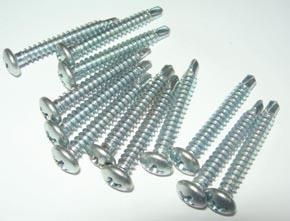 Pan Head Phillips Cross Self Drilling Screw Zinc Plated 12#*1&prime;&prime;, 1 1/2, 2&prime;&prime;