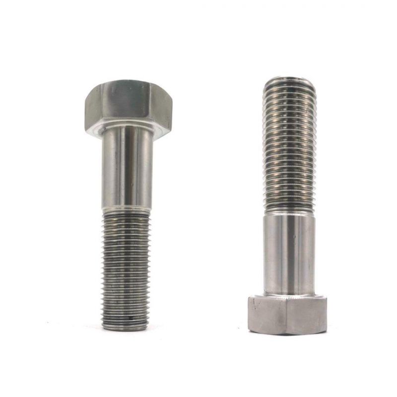 Fastener Stainless Steel 304 316 DIN931 DIN933 Hex Head Bolt