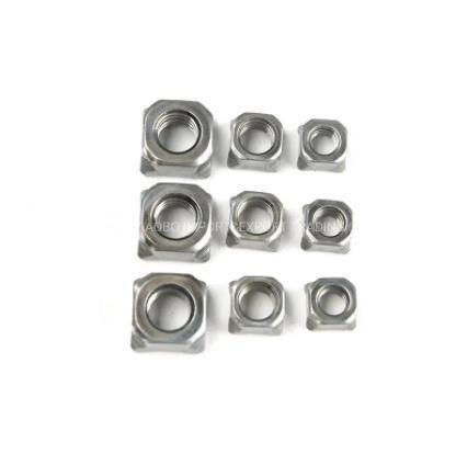 China High Quality M4 Square Welded Nut Manufacturer