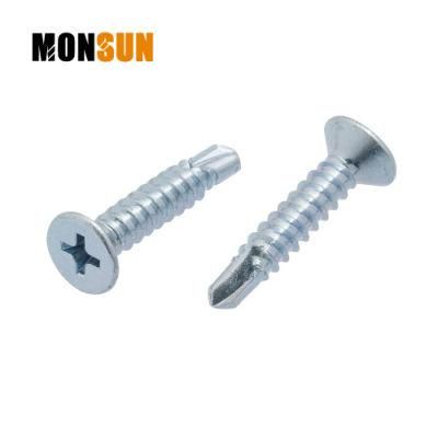 Flat Head pH #2 Driveself Drilling Screws Foraluminum PVC Window