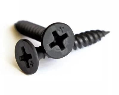 6#*1inch /3.5*25mm C1022 Bugle Head Black/Grey Phosphated/Zinc Plated Fine/Coarse Thread Gypsum Screw/Drywall Screw