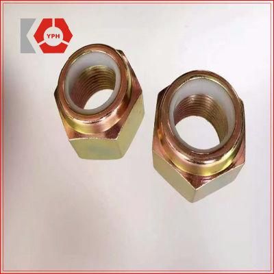 DIN 982 Nylon Self Lock Nuts Yellow
