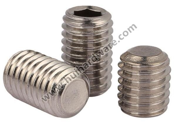 DIN916 304 Stainless Steel Hex Socket Headless Set Screw