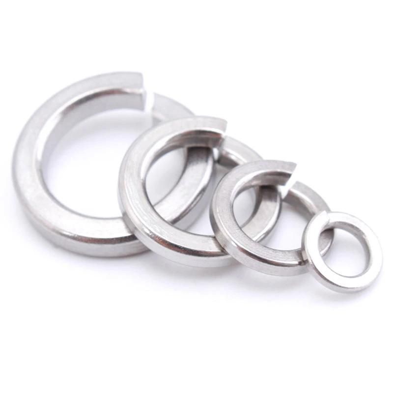 China DIN127 Lock Spring Washer Yellow Blue Zinc Plated Black SS304 SS316