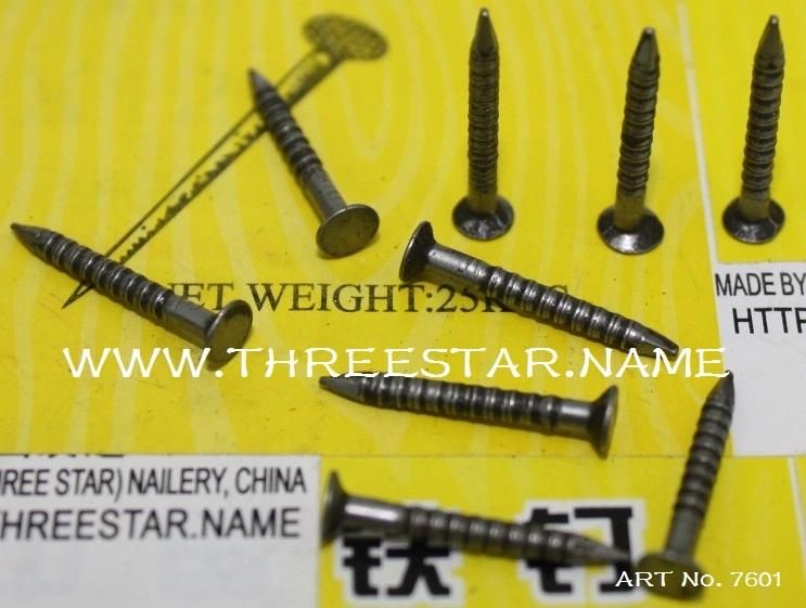 Congo Zambia Guinea Angola Ethiopia Market/Thread Nils/Coated Nails