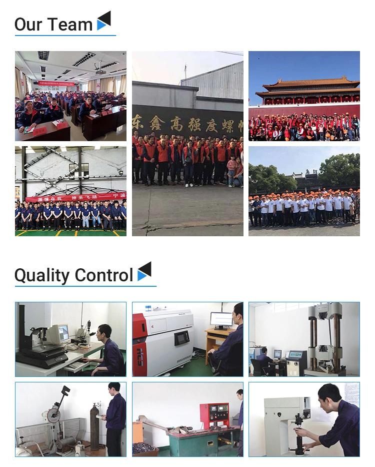 China Suppliers Fastener Factory Customized Head Hex Tap Bolt with DIN933/DIN931