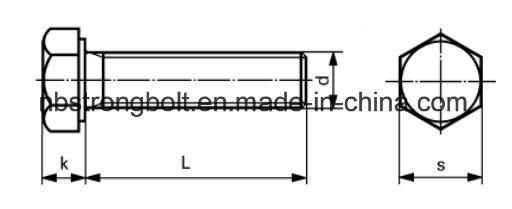 Brass Screw Hex Bolt