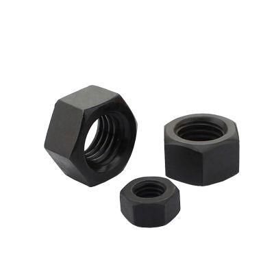 Hexagon Galvanized Nut Black DIN934 Nut High Strength Hex Nut