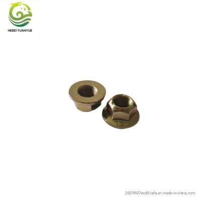 Stainless Steel Hexagon Nut with Flange Hexagon Flange Lock Nut