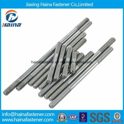 Ss304 Ss316 Stainless Steel Two End Threaded Rod M6 M8 M10 Stud Bolt