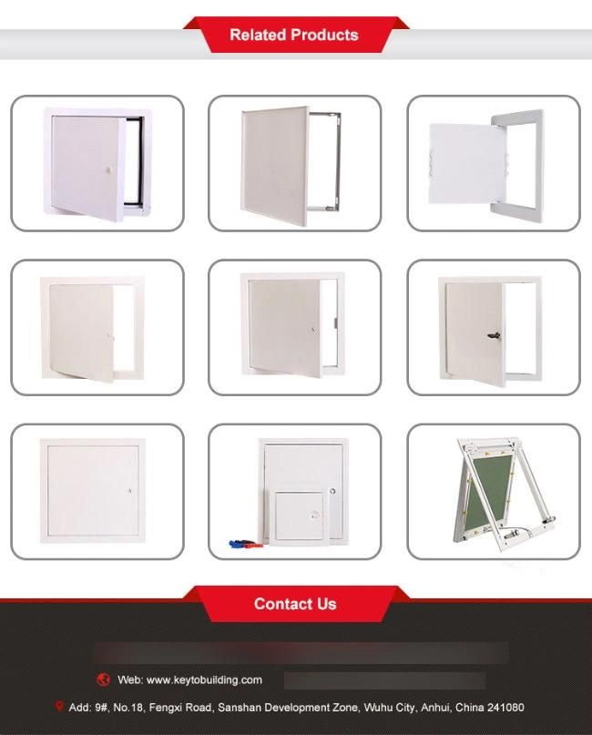 Aluminum Frame And Push Lock Drywall Access Panel