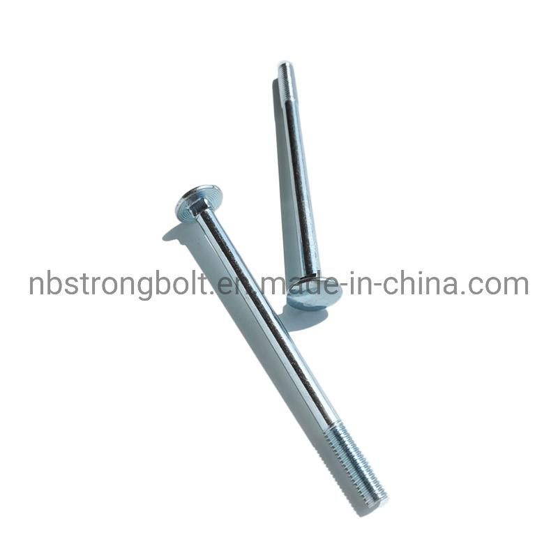 Mushroom Head Square Neck Bolt with Zinc