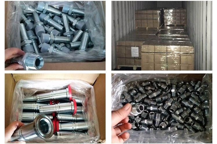 Forged Carbon Steel Stainless Steel45 Degree Metric Bsp Female One Piece Hydraulic Hose Fitting
