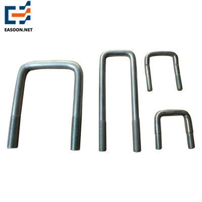 Class 8.8 Ubolt High Hardness U Bolt St52 Bolt DIN Standard Fasteners Made in China