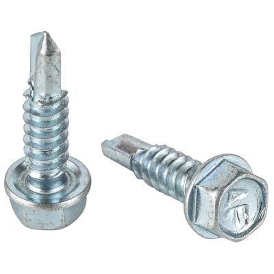 Hex Head Self Drilling Screw with Zinc More Than 10 Years Produce Expricence Factory