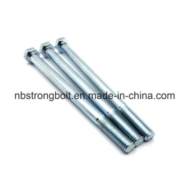 DIN931 Hex Bolt with Gr. 8.8 Zp