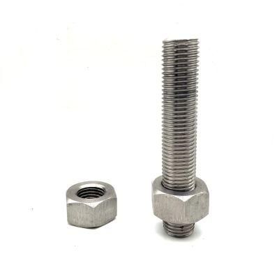 High Tension A193 Full Thread Stainless A2 A4 Double End Threaded Rod for Oil &amp; Gas