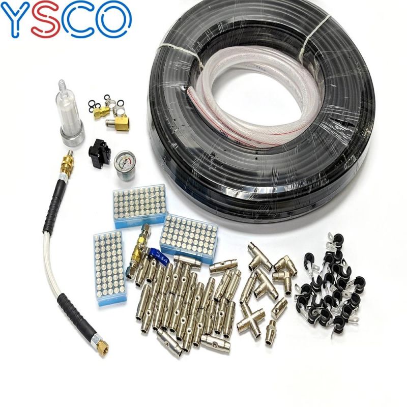 Ys High Pressure Slip Lock Cross Connector for Mist System