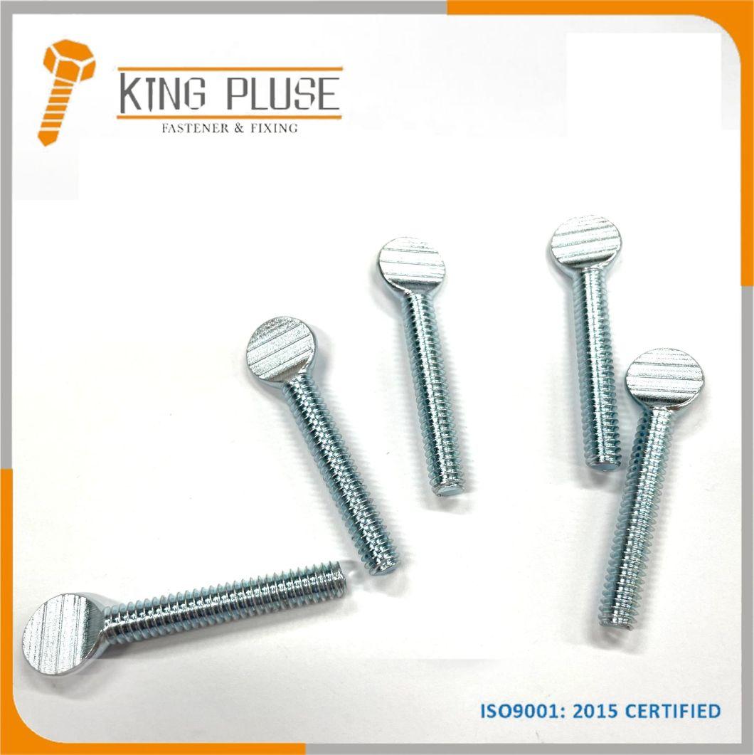 Spade Bolt Thumb Screws Bolts Fastener Zinc Plated