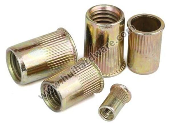 Color Zinc Plated Small Countersunk Head Riveted Nuts