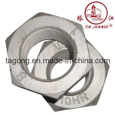 Large Nuts Construction Nuts HDG High Strength DIN6915 Hex Nuts