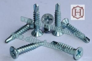 Screw/Self Drilling/High Quality Csk Zinc Coated Self Drilling Screw
