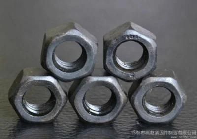 Galvanzied Hexagon Nut with Passivated DIN934