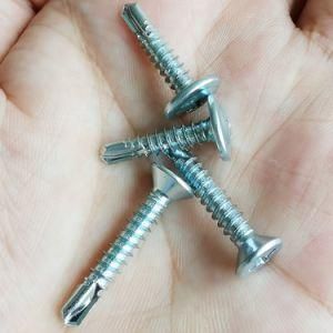 Wafer Head Phillips Cross Drive Truss Head Self Drilling Screw
