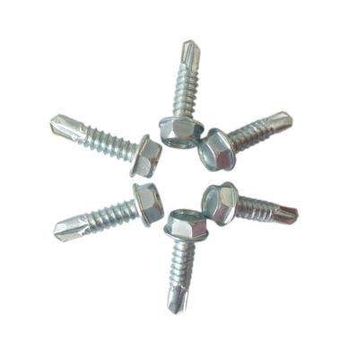 Hex Head Self Drilling Screw with Zp