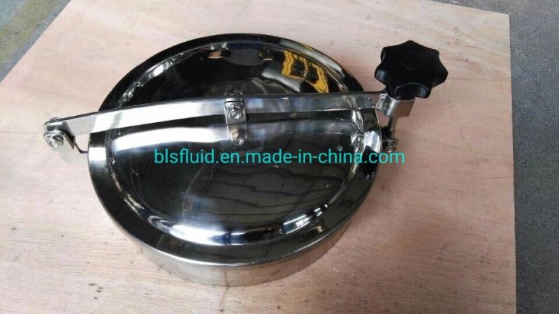 Pressure Type Sanitary Stainless Steel Oval Manway