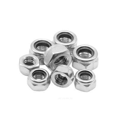 DIN985 DIN982 China Manufacturer Galvanized M8 M10 M12 Nylock Nut Nylon Insert Lock Nut