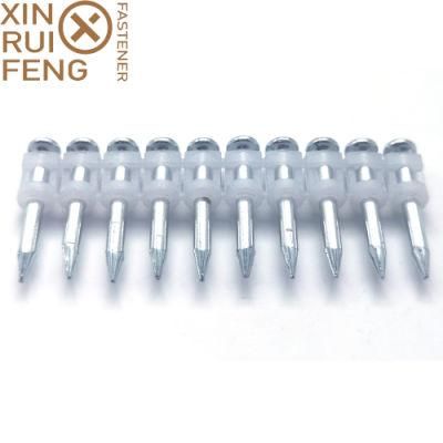 Hot Sale Shrink Shank Bullet Point Vinyl Coating Gas Nail Shooting Nail