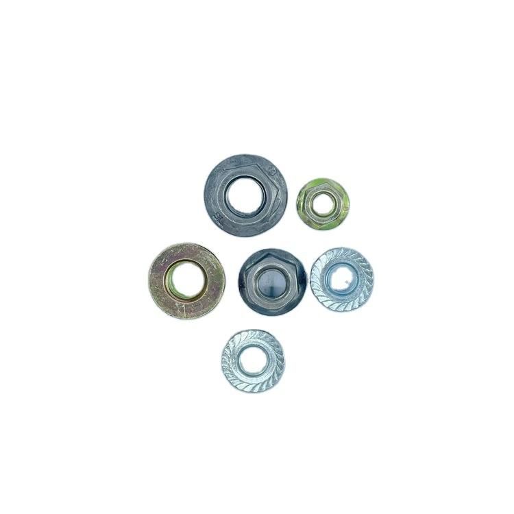 DIN6923 Stainless Steel High Quality Hexagon Head Nuts with Flange Nut