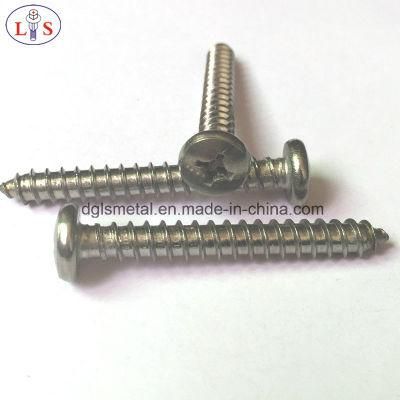 Stainless Steel Round Head Screw with Coarse Thread