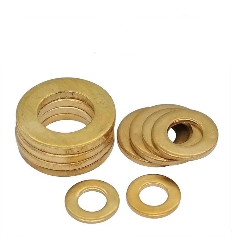 Brass Flat Washer DIN125A Fastener (building hardware)