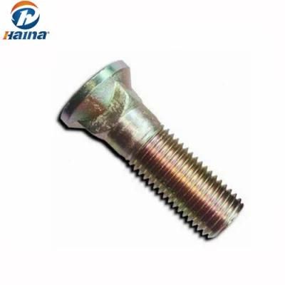 Yellow Zinc Gr5 Carbon Steel or Alloy Steel Plow Bolt