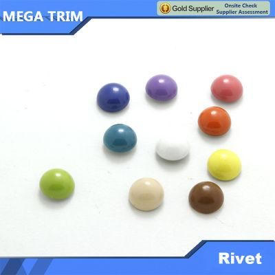 Colorful Dome Shap Metal Rivet for Leather/Bags