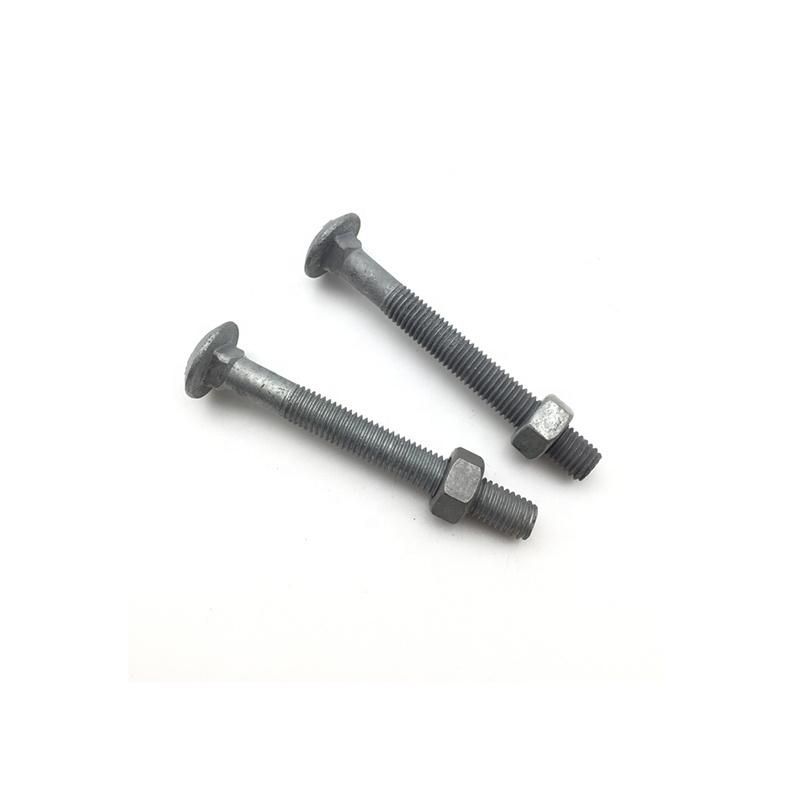 HDG Coach Bolts As1390 with Hex Nut HDG