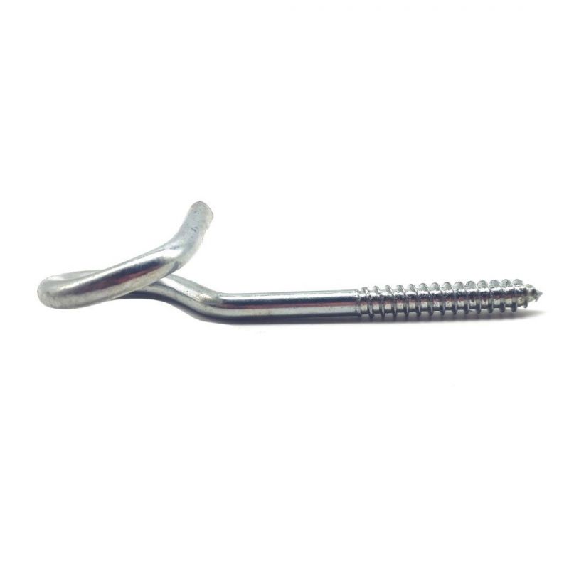 M6 Carbon Steel Zinc Plated Eye Screw, Pig Tail Screws
