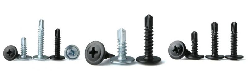 Furniture Screw Cross Truss Head Self Drilling Screw with Polishing Surface Treatments