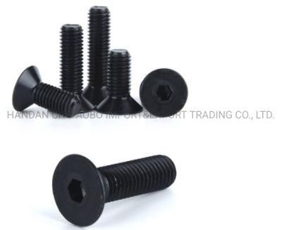 DIN7991 Factory Price M8*80 Csk Head Socket Screw 8.8