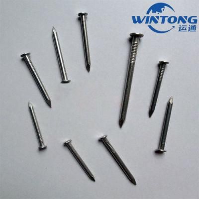 Fastener Concrete Nails Production, Surface Smooth Round Concrete Nails