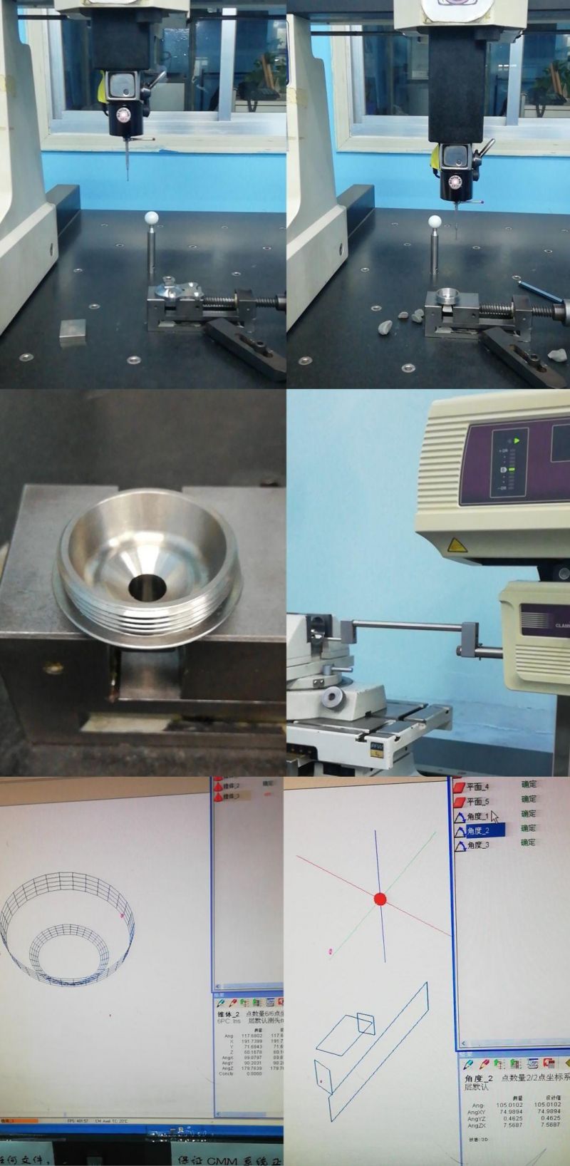 Titanium CNC Milling Parts with 3 Axis Machining Centers Titanium Flanges