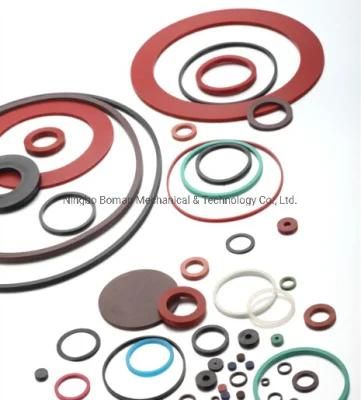 NBR FKM Rubber Parts Molded Gasket Rubber Seals Customize Rubber Gasket