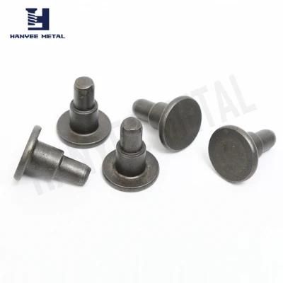 Black Carbon Steel Solid Shoulder Rivet Wirh Step Head
