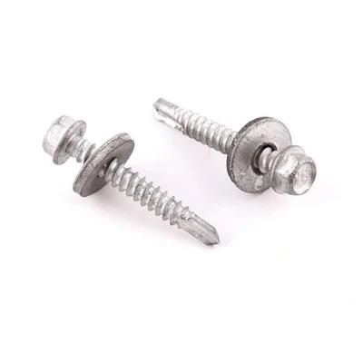 Zinc Plated Carbon Steel Csk Selfdriling with Wing Self-Drilling Screw