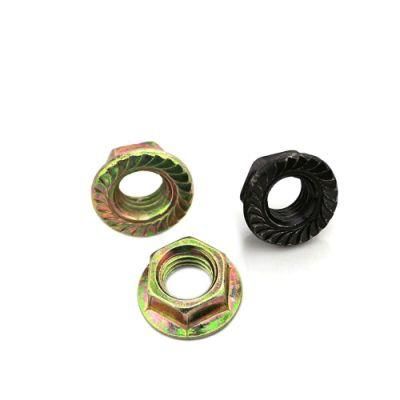 Grade 4.8 M8 DIN6923 Flange Nut
