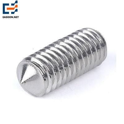 DIN913 DIN914 DIN915 DIN916 Stainless Steel 316 Set Screws M4 M5 M6 304 Stainless Steel Hexagon Socket Grub Screw